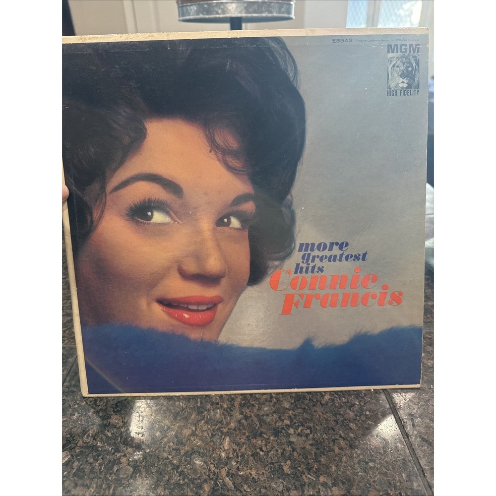 CONNIE FRANCIS MORE GREATEST HITS Vinyl VINTAGE Record LP ALBUM 1961 1ST PRESSNG